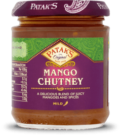 Mango Chutney söt Patak 6x250 Ml