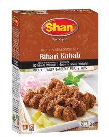 Bihari Kabab kryddmix Shan 12x50g