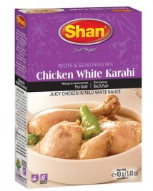 Kyckling White Karahi Shan 12x40g