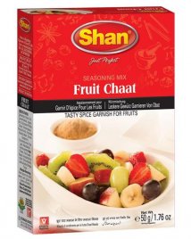 Frukt Chaat kryddmix Shan 12x60g