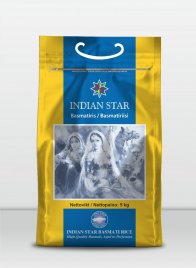 Indian Star Basmatiris SELLA 5 Kg
