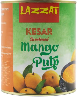 MANGO PULP (Kesar) Lazzat 6x850G