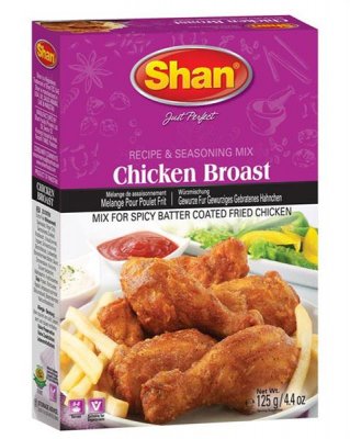 Kyckling Broast kryddmix Shan 12x125g
