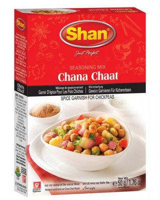 Chana Chaat kryddmix Shan 12x60g