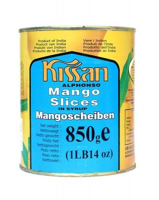 Mango skivor Kissan 6x850g