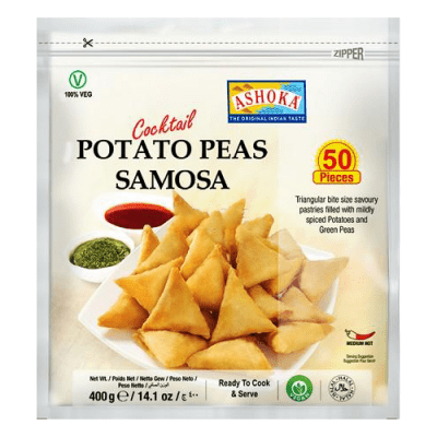 Samosa Potato peas Cocktail Ashoka [Fz] 12*400g