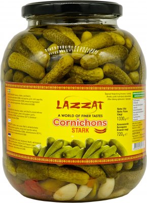 Cornichons Lazzat 6x1330g