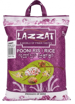 Ponny Indian Ris Lazzat 4*5Kg [20Kg]
