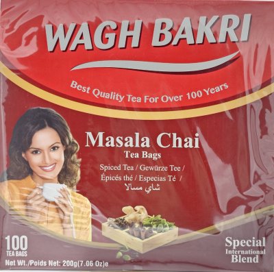 Masala Chai (Påsar) Wagh Bakari 16x200g